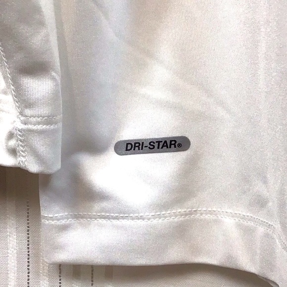 🏈 STARTER Arctic White Dri-Star Vented Under Arm Long Sleeve Jersey - Picture 3 of 6